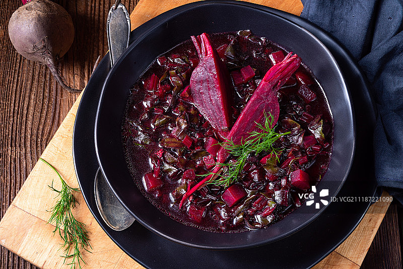 俄式美味红菜汤图片素材