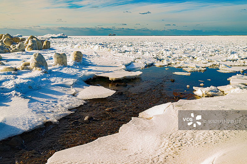 冰河时代的开始图片素材