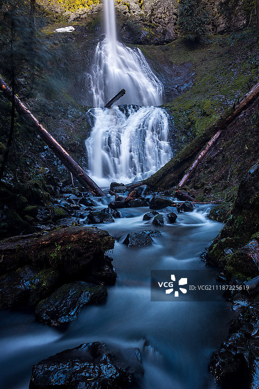 帕普瀑布图片素材