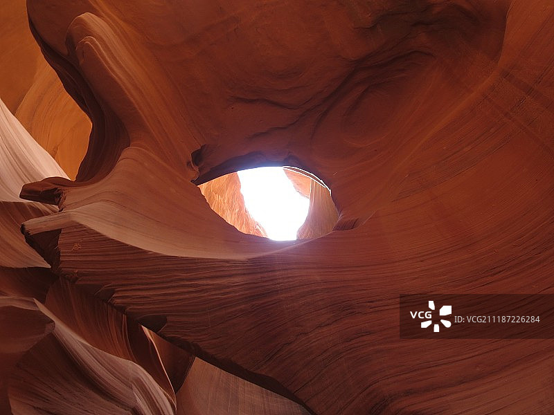 羚羊峡谷之眼图片素材