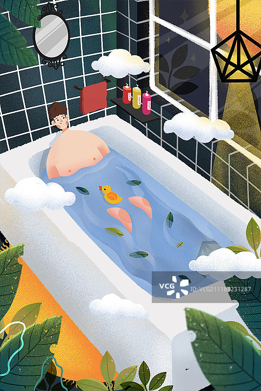 夏日畅想图片素材