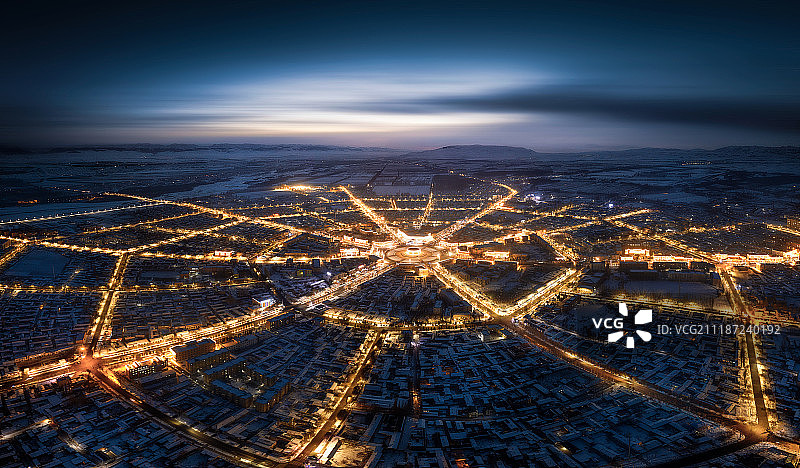 八卦城特克斯图片素材