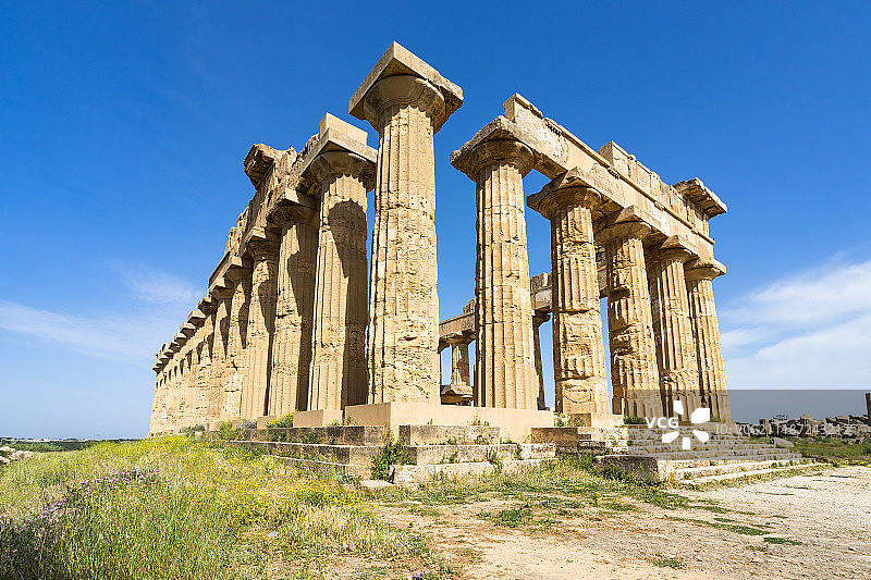意大利西西里塞利农特赫拉神庙图片素材