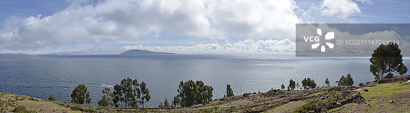 的的喀喀湖图片素材