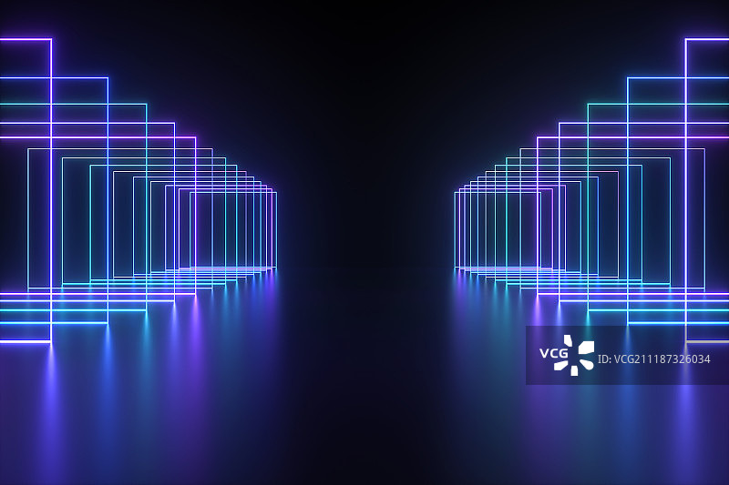 3D科技抽象背景图片素材