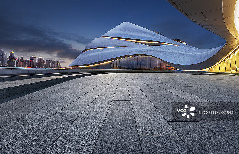 哈尔滨大剧院图片素材