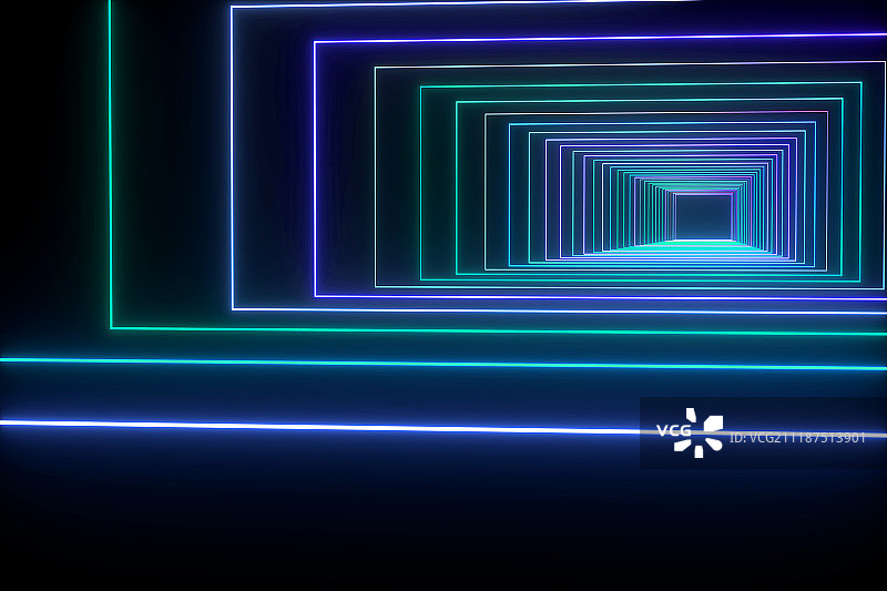 3D抽象线条背景图片素材