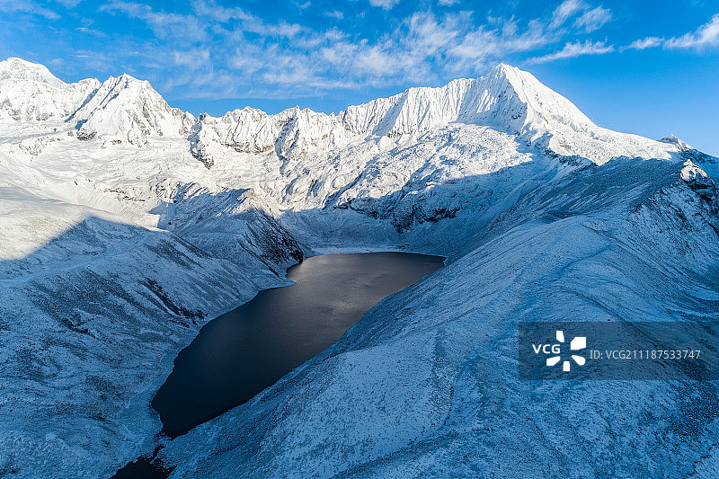 白玛林措风光图片素材