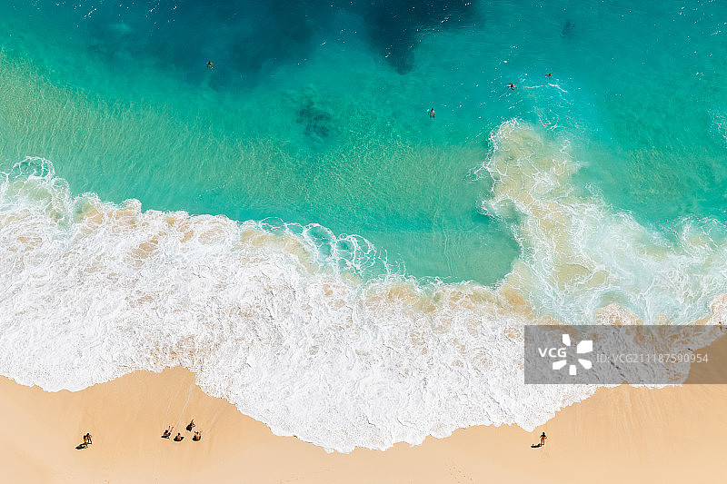 巴厘岛夏天的海滩图片素材
