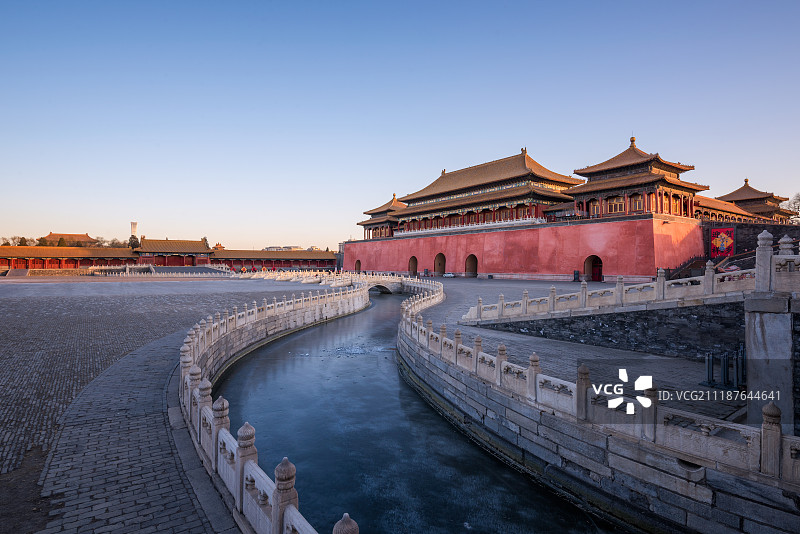 北京故宫紫禁城古建筑图片素材