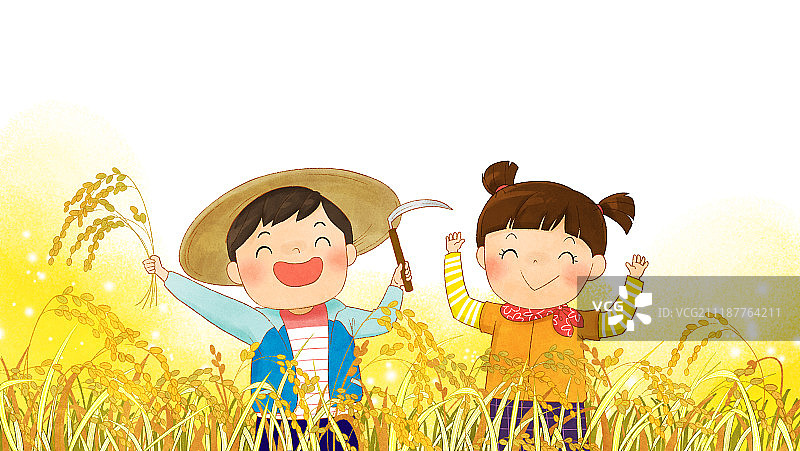 秋天的插图图片素材