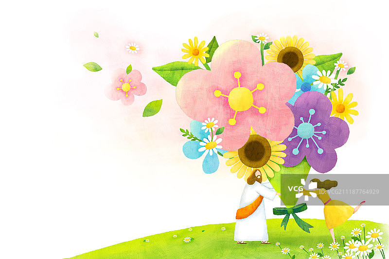 基督教的插图图片素材