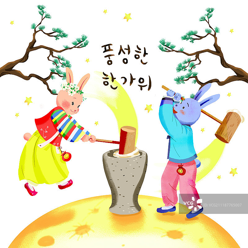 传统插画图片素材