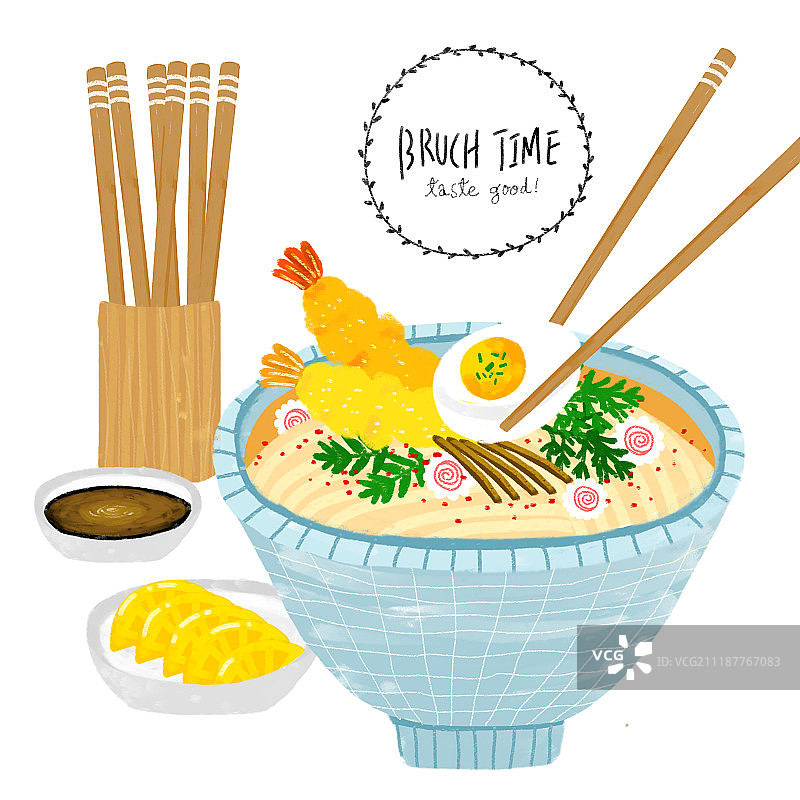 烹饪美食：俯视角度图片素材