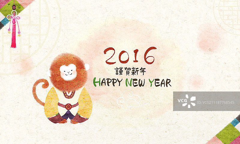 新年插画图片素材