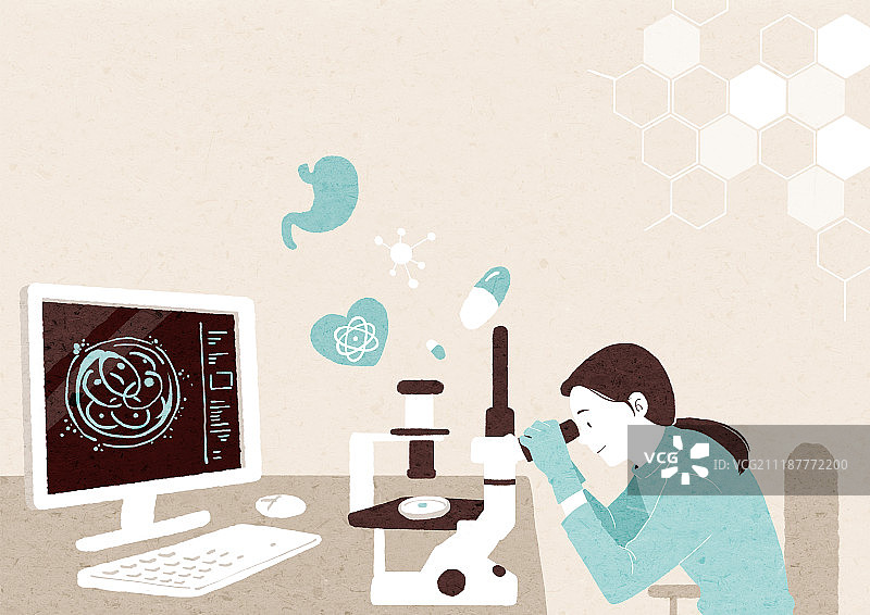 医药、研究员、DNA、生物科技图片素材