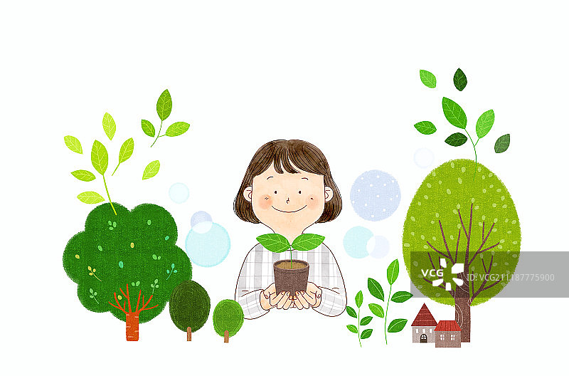 五月庆祝活动植树节图片素材