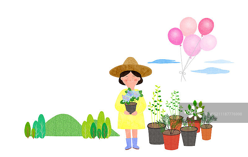 农舍产品生活方式插画图片素材