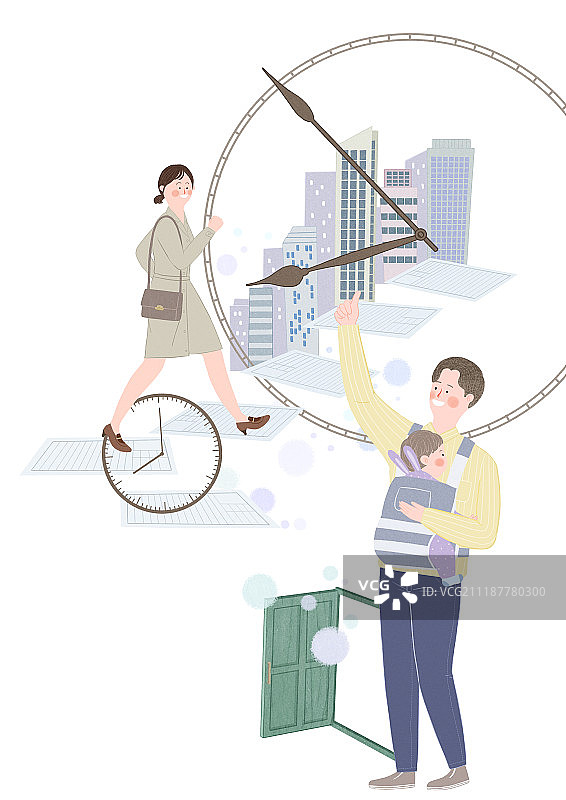 婴儿护理、商业、生活方式图片素材