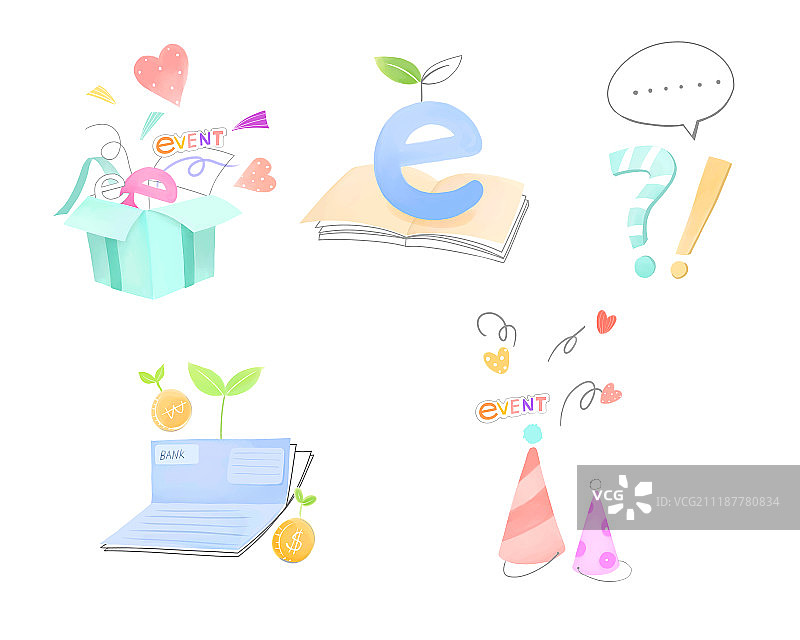 线性图标图片素材