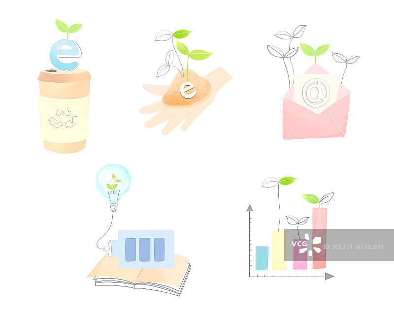 线性图标图片素材