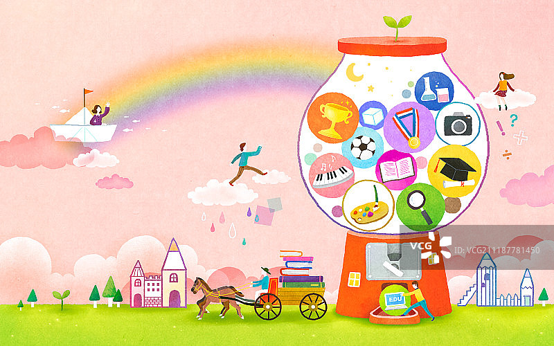 故事小镇，村庄图片素材