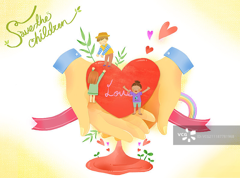 儿童保护图片素材