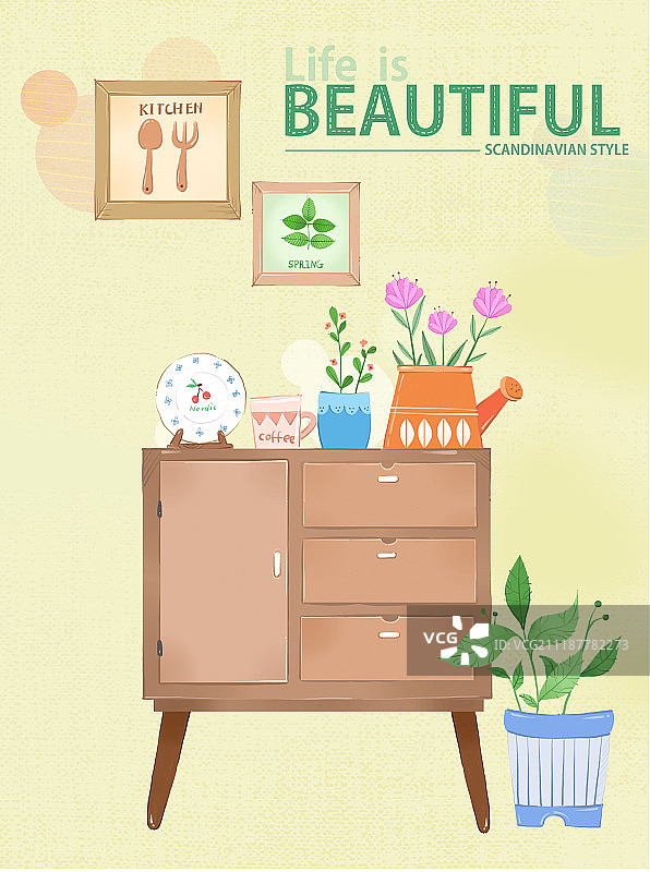 厨房生活方式图片素材