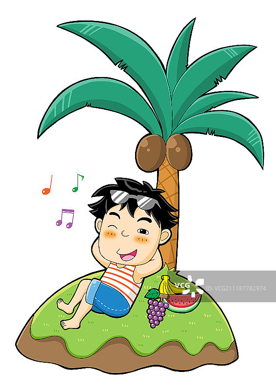 人物体验旅行插画图片素材