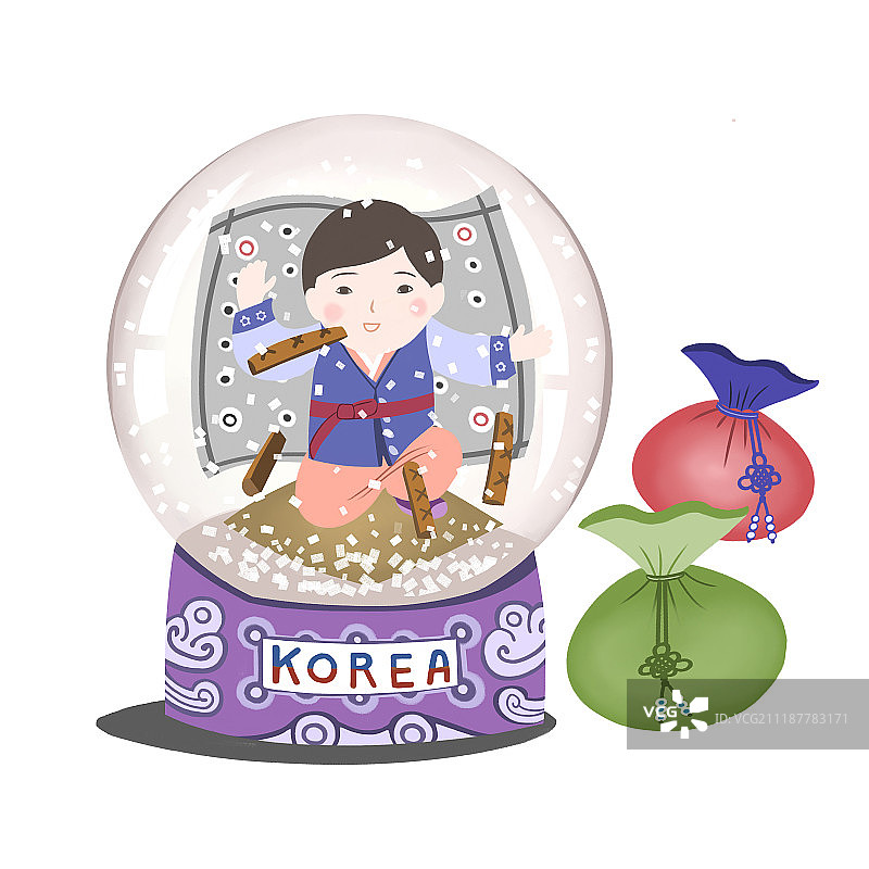 地标建筑插图图片素材