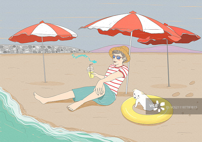 夏天的故事图片素材