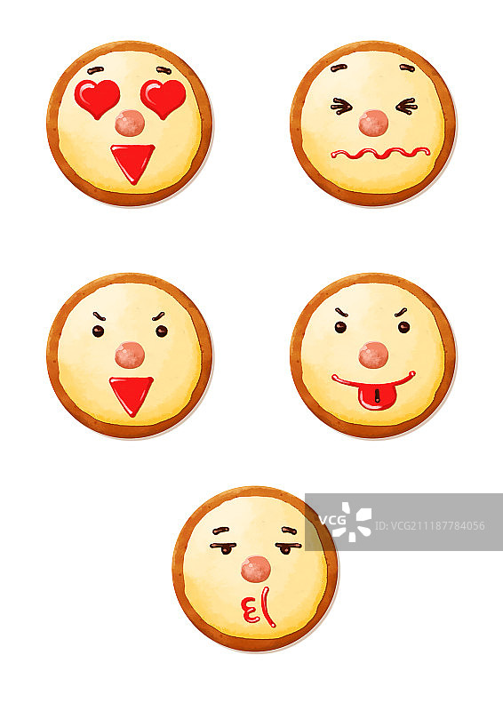 面部表情图标图片素材