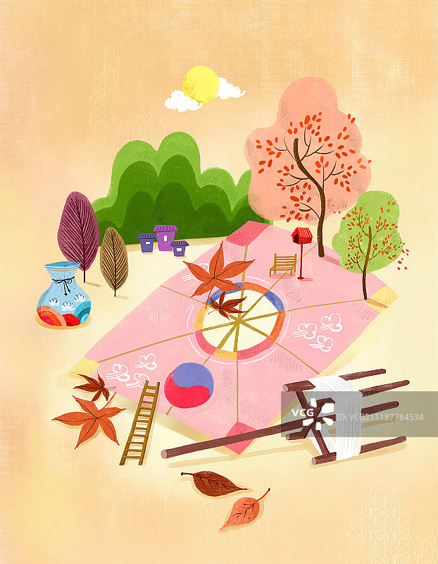 传统文化插画图片素材