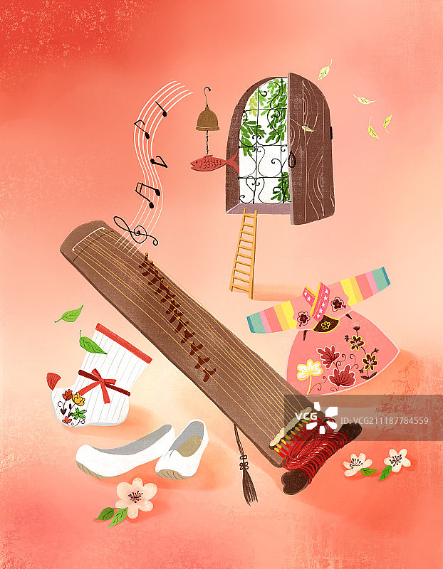 传统文化插画图片素材