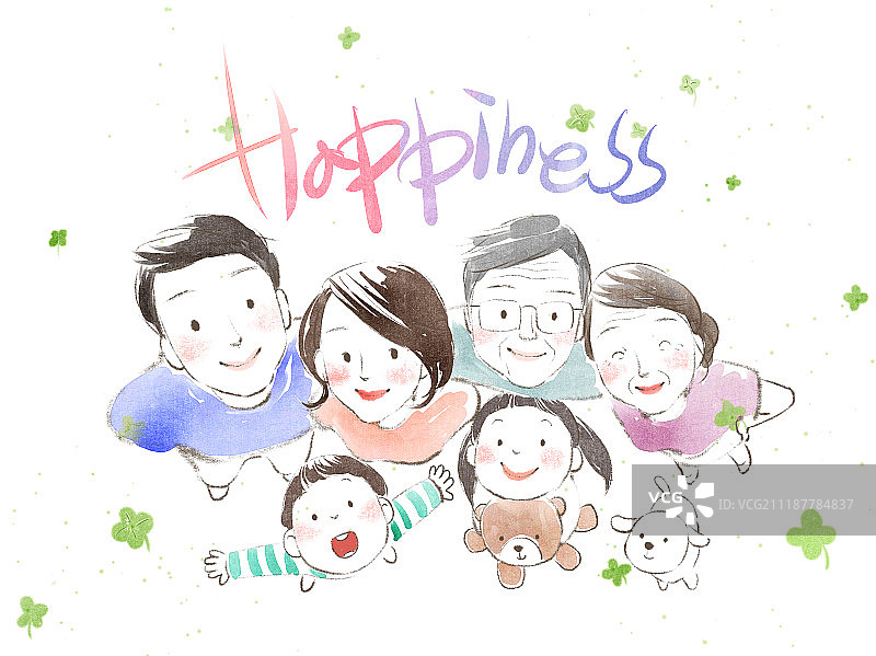 家庭插图图片素材