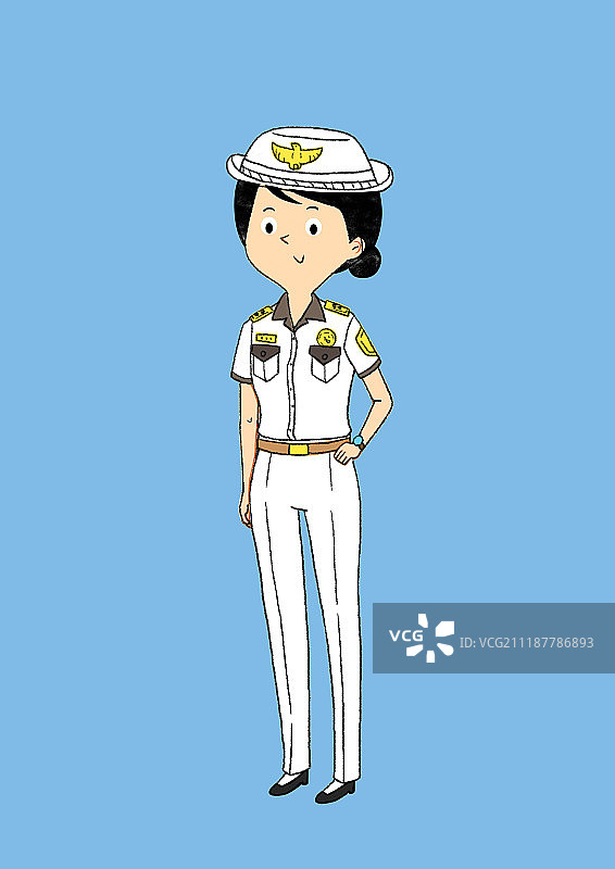 职业人物插画图片素材