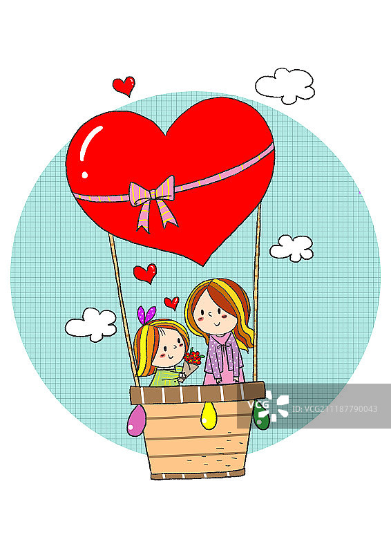 生活方式的说明图片素材