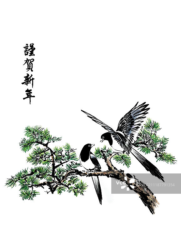 水墨画图片素材