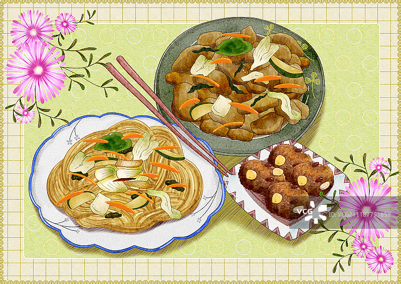 食品说明图片素材