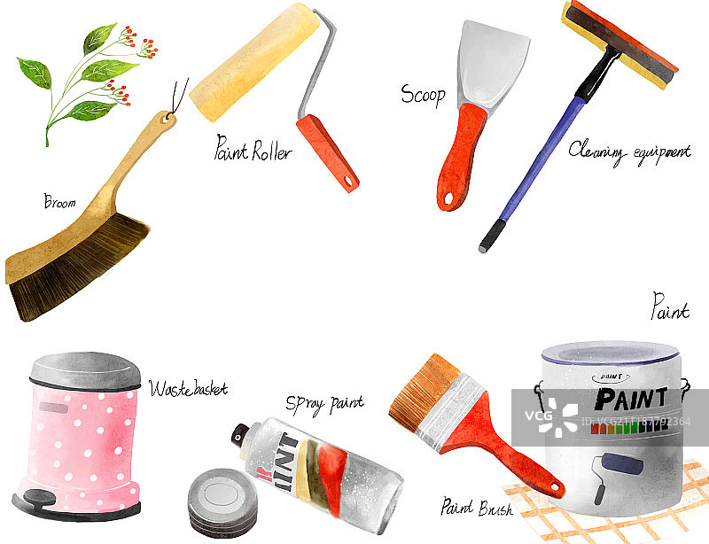 道具、对象,说明图片素材