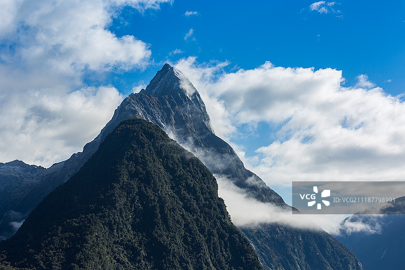 新西兰米弗峡湾图片素材