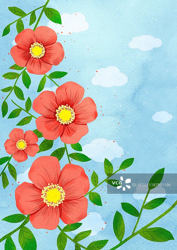 春天的背景图片素材