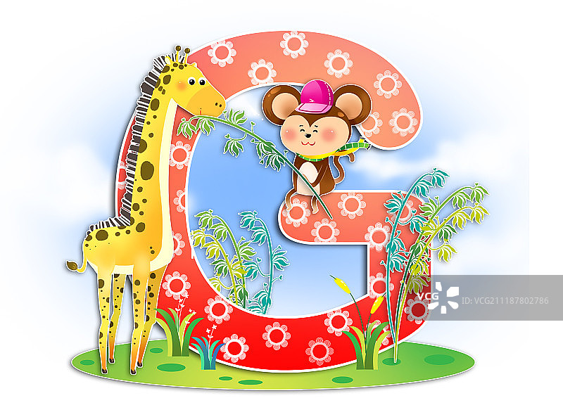 字母说明图片素材