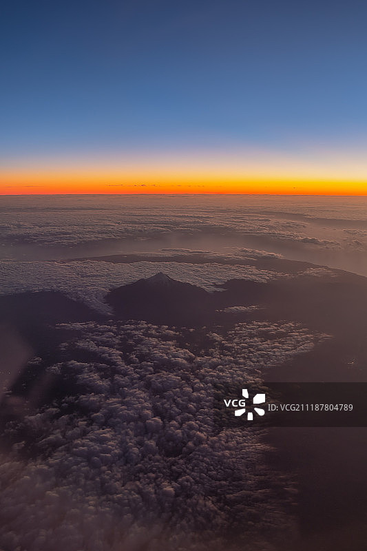 飞机机翼视角图片素材