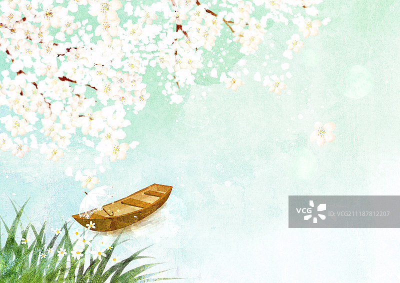 油画插图图片素材