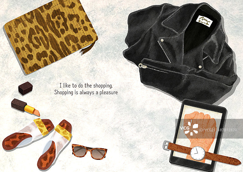 书桌插画图片素材