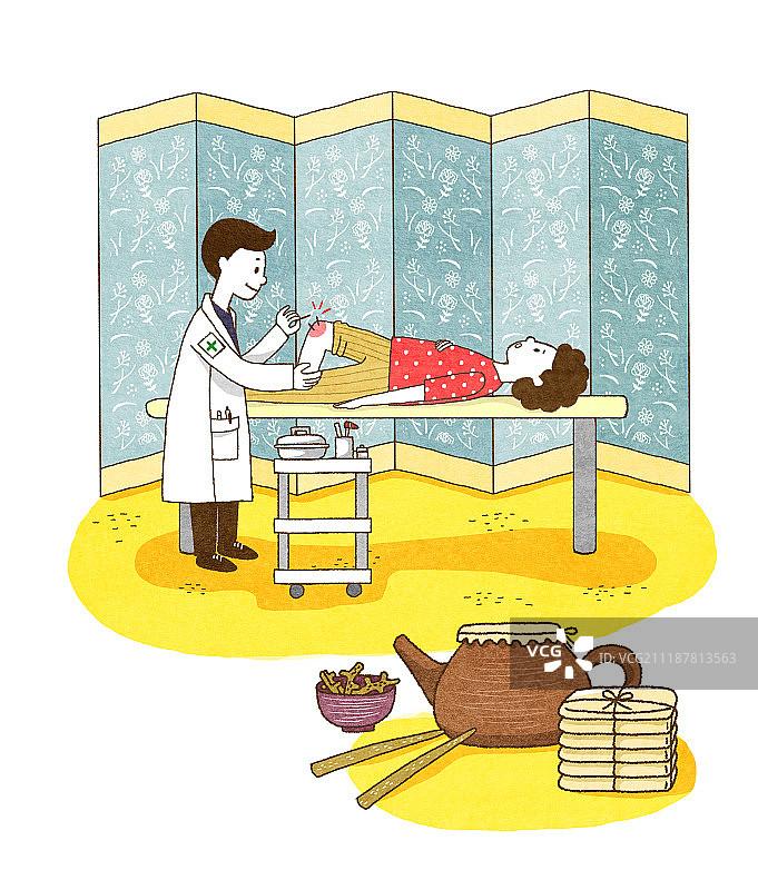 生活方式：日常插画图片素材