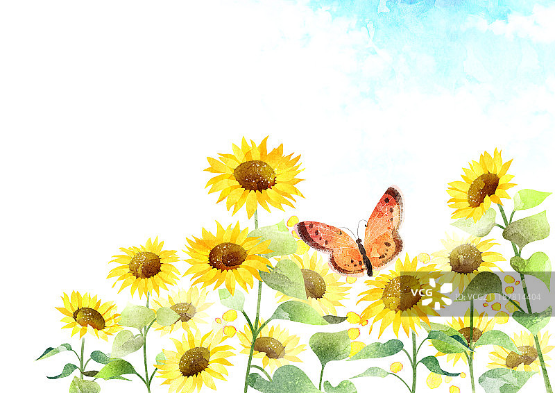 水彩插图图片素材