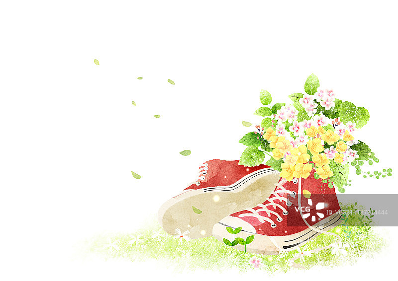 水彩插图图片素材