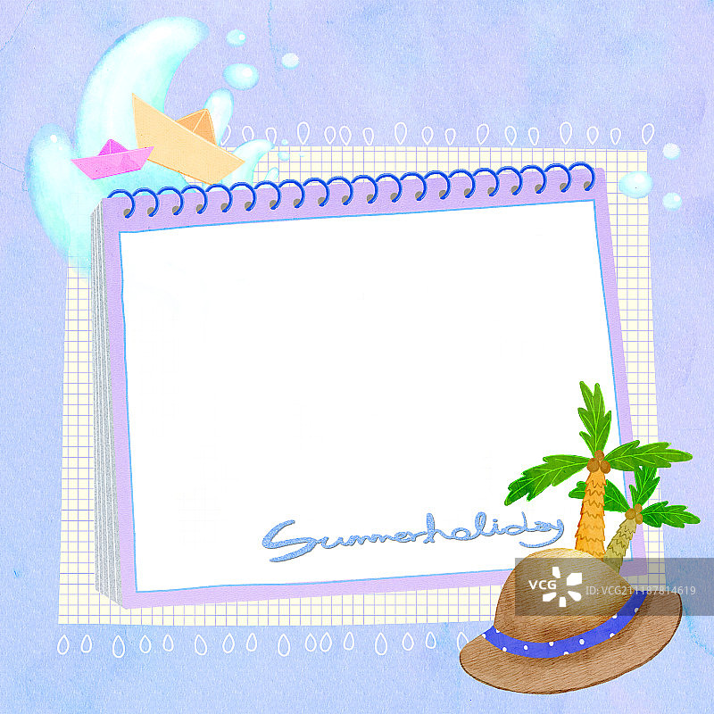 花框架说明图片素材